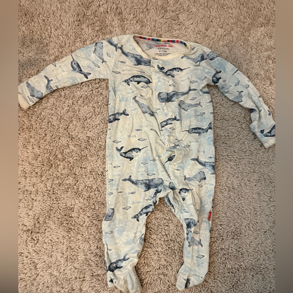 Magnetic me 0-3 month onesie